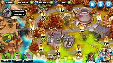 Alien creeps Class F-Rogue Insane full battle