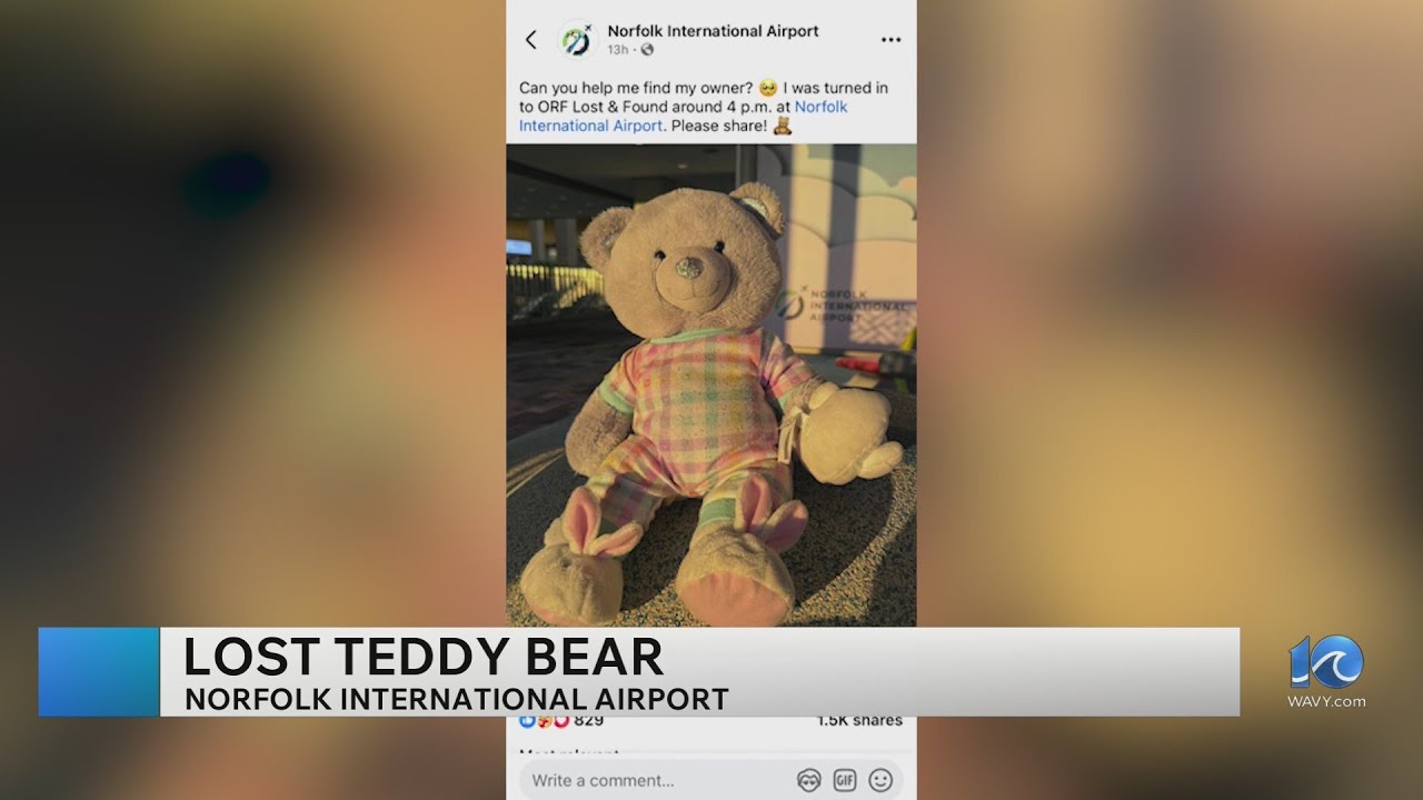 ORF looking for owner of lost teddy bear