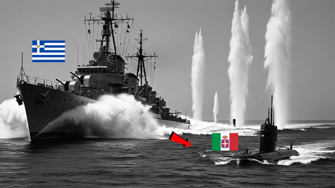 Italy Never Expected a Greek Destroyer to Hunt Down a Submarine