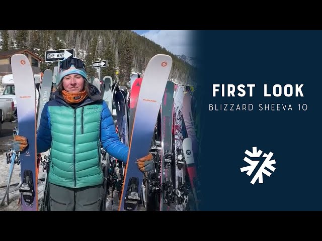 2023-2024 Blizzard Sheeva 10 First Look | Powder7 - YouTube