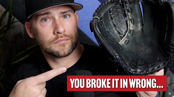 Cómo romper un guante de béisbol según la posición
