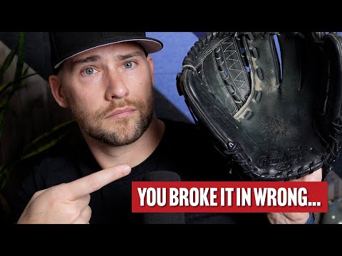 How To Break In A Baseball Glove According To Position