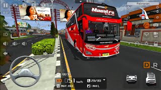 Bus Agra Mas Antar Penumpang Cerebon Tujuan Bandung ~ Bus Simulator Indonesia screenshot 3