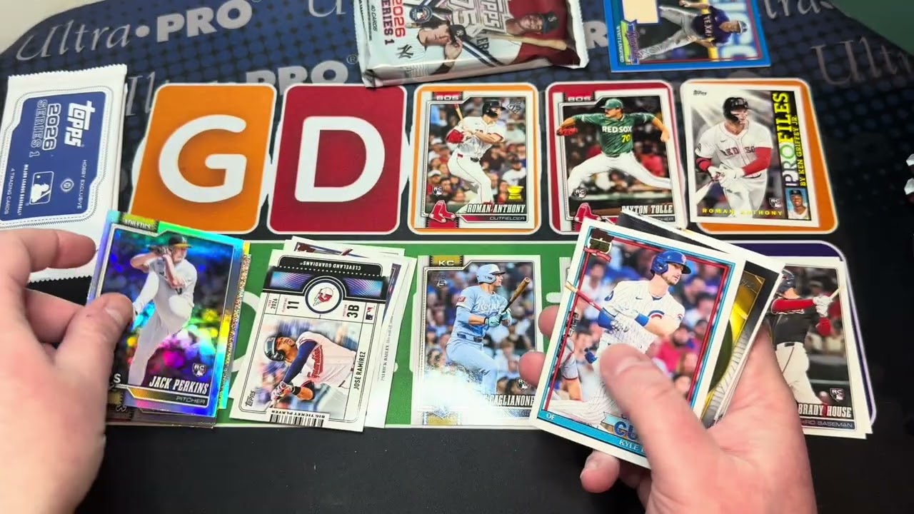 PLAYER-WORN…BAT?!? Topps 2026 Series 1 Jumbo Box RELEASE DAY