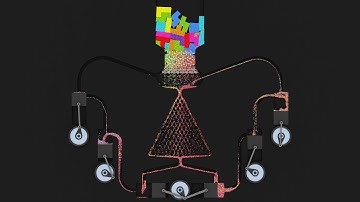 Shredding Tetris, Tetris Shredding Machine 2  4K