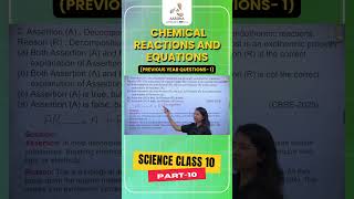 Chemical Reactions and Equations | PYQs | Most Important Questions | Part-10 | Class 10 | AASOKA