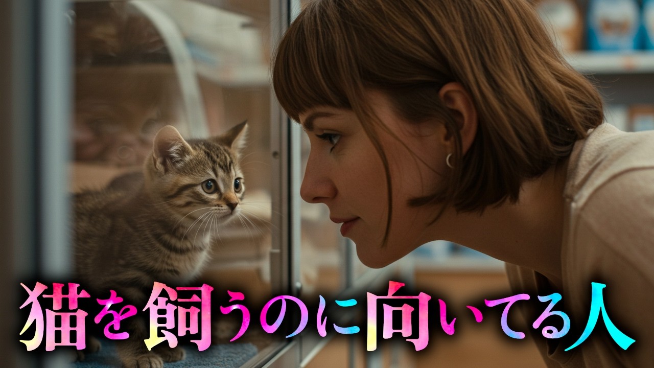 【必見】猫を飼うのに向いている人の特徴9選｜最高の暮らしを始めるために必要なこと