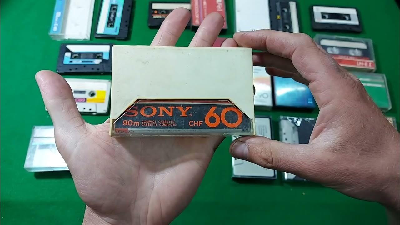 Импортные компакт - кассеты (аудиокассеты) 80х, 90х годов - YouTube