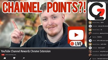 [VOD] YouTube Channel Points - StreamerBot 0.1.8 Extension First live test