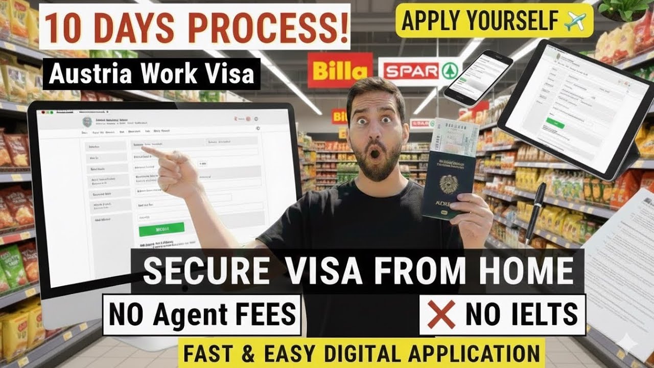 How to Apply for an Austria Work Visa Online in 2025 | Requirements ...
