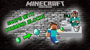 MCPE :: Shops with Command Blocks :: Minecraft Pocket Edition 1.0.5