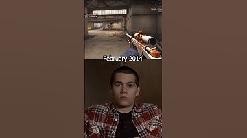 COUNTER-STRIKE THEN VS NOW 🥺 #shorts #csgo