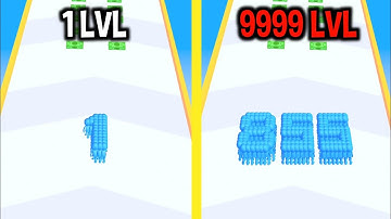 MAX LEVEL in Crowd Number Run 3D Game
