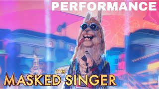 Llama Sings She Bangs By Ricky Martin The Masked Singer Season 3