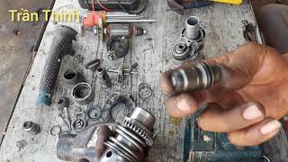 Hướng dẫn cách sửa / KHOAN BÊ TÔNG BOSCH GBH 2-26 , Bị mất búa đục