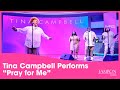 Tina campbell performs pray for me on tamron hall
