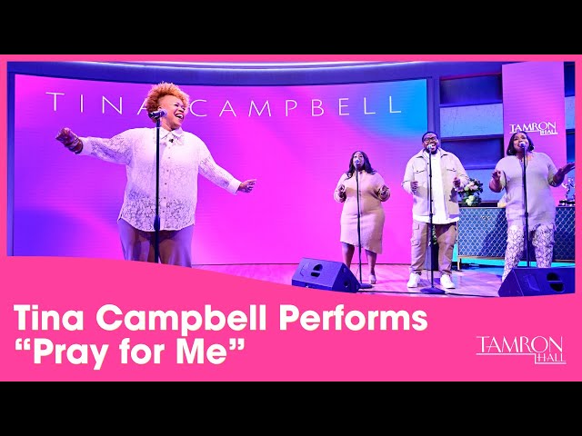 Tina Campbell Performs “Pray for Me” on “Tamron Hall” class=