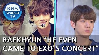 Baekhyun and Lee Joongi are close friends? [Happy Together/2018.11.22]