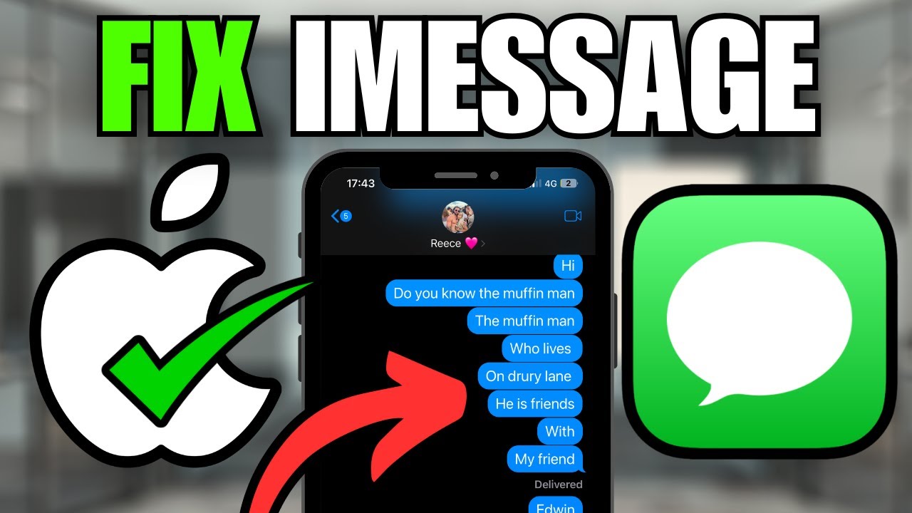 How To Fix iMessage Not Working on iPhone (iOS 18) - YouTube