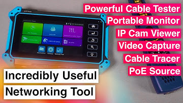 The most useful networking tool I own - AliExpress "CCTV Tester" that does a lot more than test CCTV