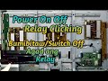 Power On Off Relay Clicking LG Plasma TV 42PA4500, 50PA4500 (Tagalog)