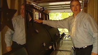The BBQ Jones — My New Baby
Want to improve your backyard or competition bbq: check out these classic DVDs — https://cookingupastory.com/category/dvds
Scott Jones shows Rebecca his new barbecue cooker and the shed he built to house it. This is part of the 4-clip series offering behind the scenes footage of the (unfinished) documentary: The BBQ Jones.
The BBQ Jones: the story of one man—Scott Jones— and his unquenchable thirst to win.
Related Clips (this December):
The BBQ Jones - Trailer: https://www.youtube.com/watch?v=vUF_Ne56vKw
Why : 13th - https://www.youtube.com/watch?v=aFDd6M24Vok
The Letter: 20th - https://www.youtube.com/watch?v=XzvCeSREmoE
My New Baby: 27th - https://youtu.be/DZQYbOSUl9M
Food Farmer Earth - a journey of wide discovery about our food
http://www.youtube.com/ffe
Visit Cooking Up a Story for more video stories:
https://cookingupastory.com
Subscribe to Food Farmer Earth-receive the latest videos
http://www.youtube.com/subscription_c...
Follow us:
...
twitter
http://twitter.com/cookingupastory
Facebook
http://www.facebook.com/cookingupastory
Pinterest
https://www.pinterest.com/foodfarmere...
Website RSS Feed
http://cookingupastory.com/feed
Cooking Up a Story channel on YouTube
http://www.youtube.com/cookingupastory The BBQ Jones — My New Baby