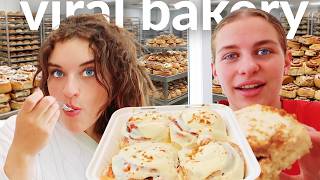 Trying Australia's Most VIRAL Cinnamon Scrolls! Actually Good?! (Taste Test) screenshot 3