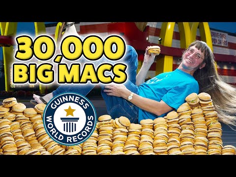 I&rsquo;ve eaten 30,000 McDonald&rsquo;s Big Macs! - Guinness World Records