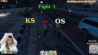 Fight 1  KS  vs  OS screenshot 1