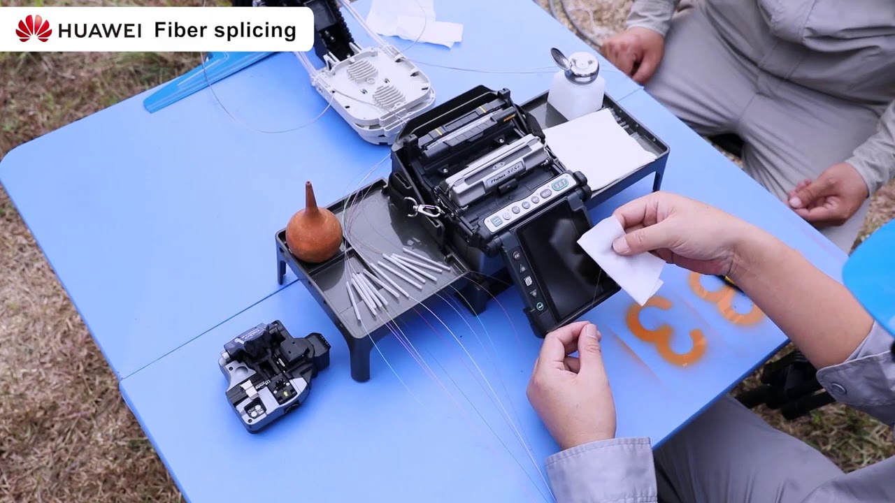 How to Strip, Splice, Coil & Install Optical Cables YouTube