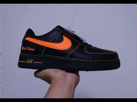 AIR FORCE NikeLab Air Force 1 Low Vlone AF1 yupoo Zapatos Unboxing - YouTube