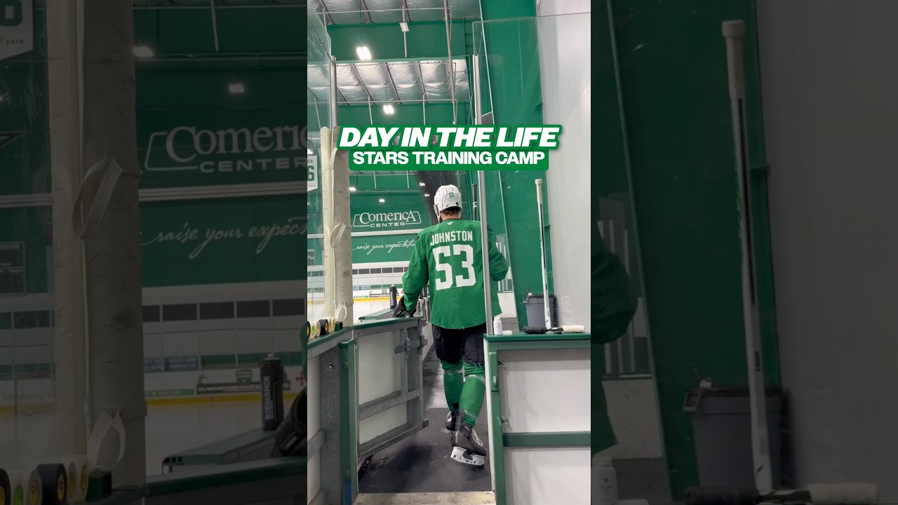 Day in the life: Stars training camp edition #hockey #trainingcamp #nhl
