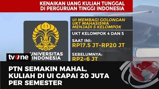 Mahalnya Kuliah di Perguruan Tinggi Negeri | tvOne