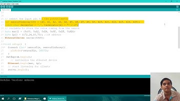 Arduino Mega 16 Channel DAQ Server C++ Code Explanation