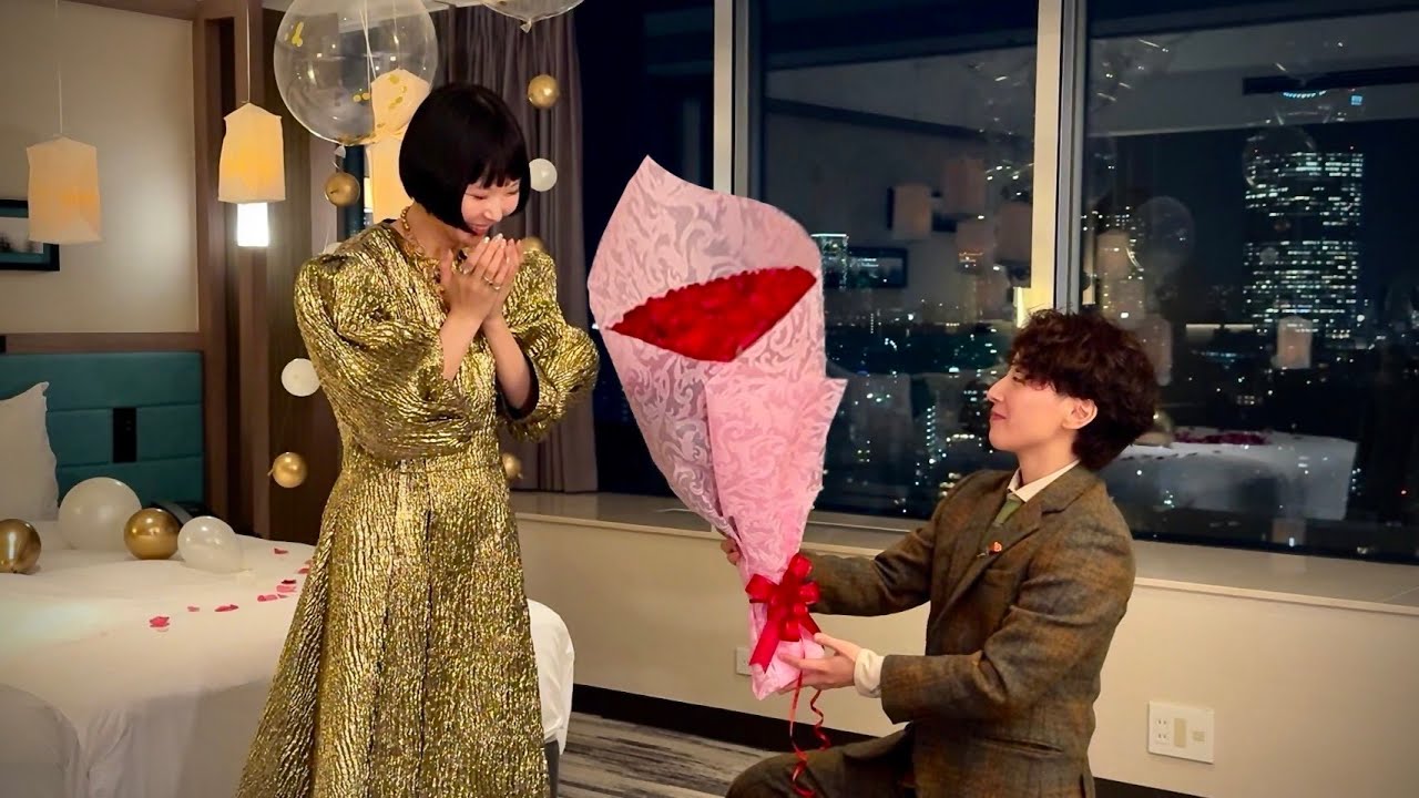 サプライズで歓喜💕…って思ったら…は？？？なにこれ？