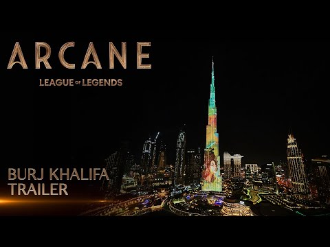 Arcane: Lighting Up the Dubai Skyline | Burj Khalifa Video