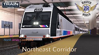 Northeast Corridor - North Jersey Coast Line - ALP-45 - Train Simulator Classic
