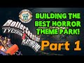 Building the ultimate halloween theme park part 1  sams monster madness  roller coaster tycoon 3