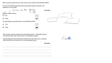 AQA Computer Science 3 4 4  Systems Architecture Walking Talking Mock