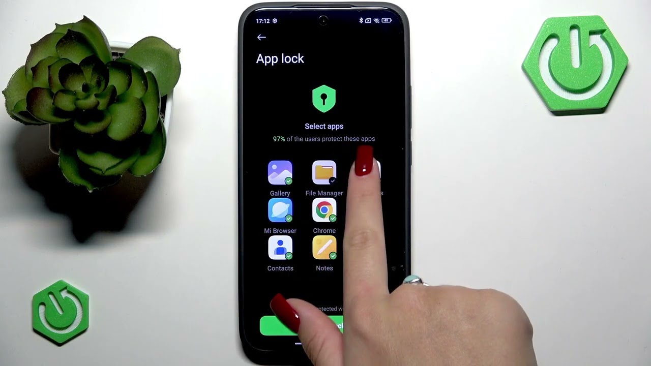 XIAOMI 15T: как заблокировать приложения с помощью пароля/отпечатка пальца