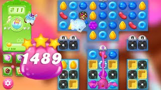 Candy Crush Jelly Saga Level 1489 (NO BOOSTERS) || 3 Stars 🌟🌟🌟 screenshot 3