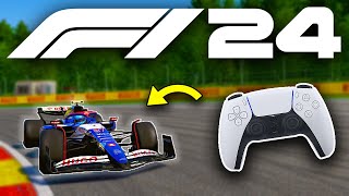 Playing F1 24 On Controller...