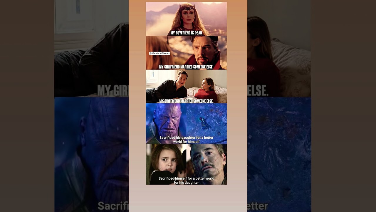 Marvel Saddest Sacrifices Ever 💔 | Thanos vs Iron Man Emotional Edit 