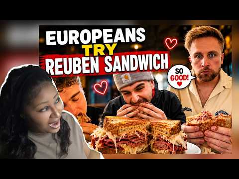 Europeans Finally Try a Reuben Sandwich... They Love It!