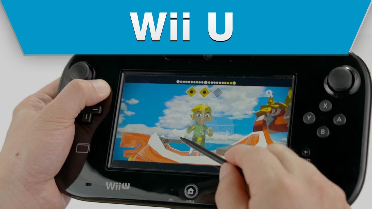 Nintendo wii u zelda wind waker hd console - video gaming - by