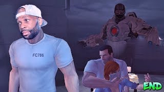 The Punisher Walkthrough Gameplay Part 15 - Ryker's Island - Game Ending