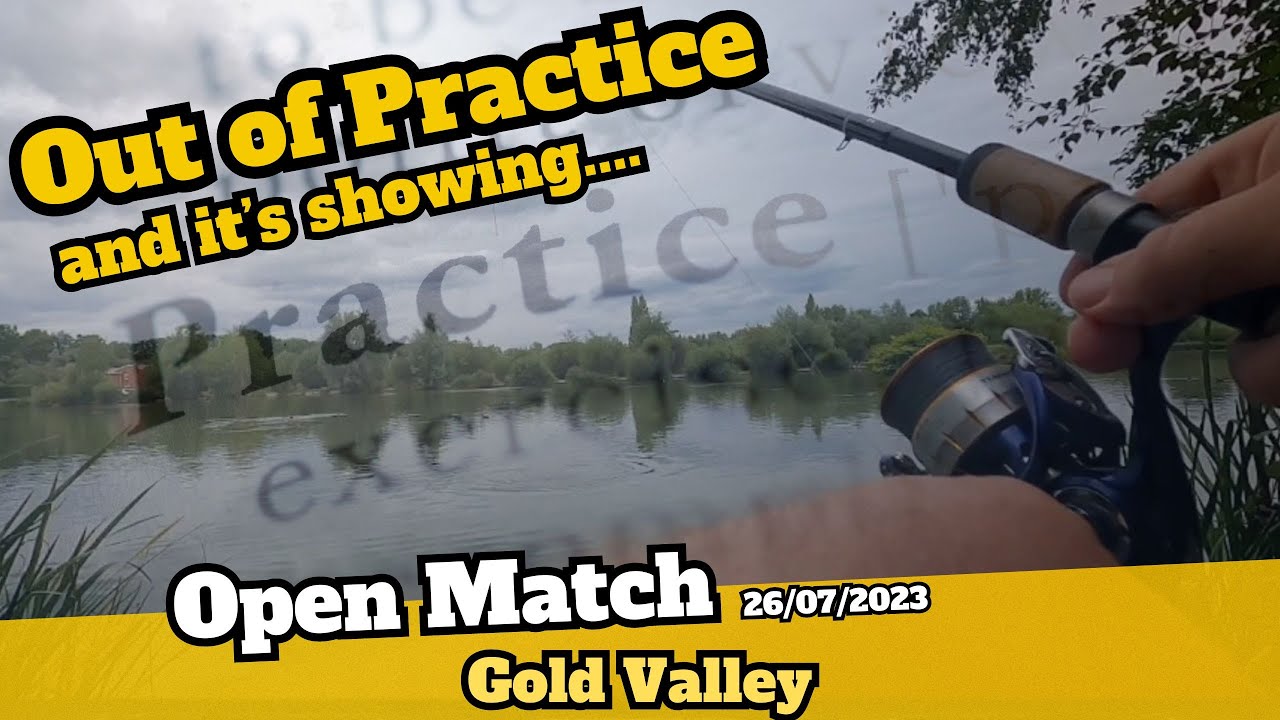Match Fishing 26/7/2023 Gold Valley Lakes Gold Lake YouTube