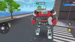 Optimus Prime Truck Transform: Car Robot Game 3D - Ultimate Autobots Battle screenshot 1