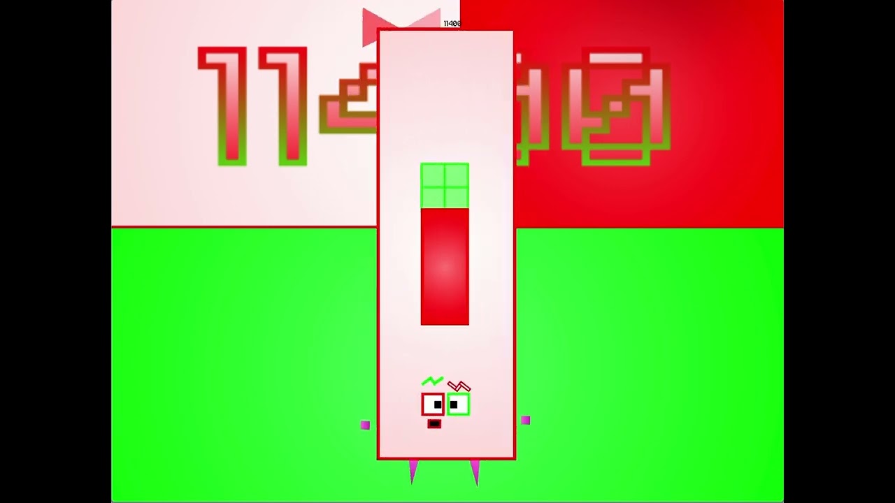 Hana　赤S1緑S1 Numberblocks band retro ￼11400, - YouTube
