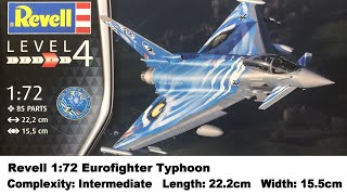 Revell 1:72 Eurofighter Typhoon Bavarian Tiger 2021 Kit Review